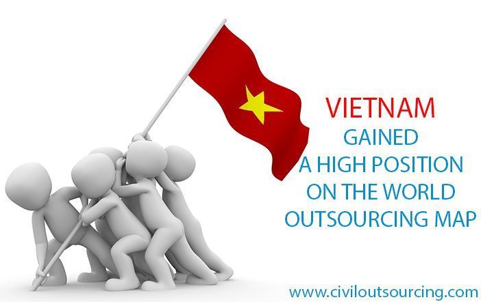 VIETNAM GAINED A HIGH POSITION ON THE WORLD OUTSOURCING MAP