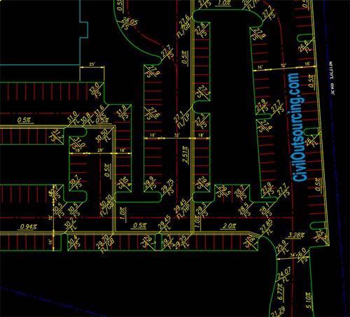 create earthwork from spot elevations