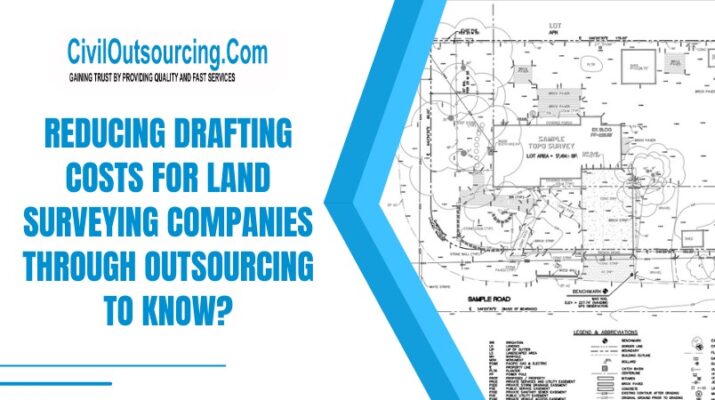 reducing drafting costs for land surveying companies through outsourcing