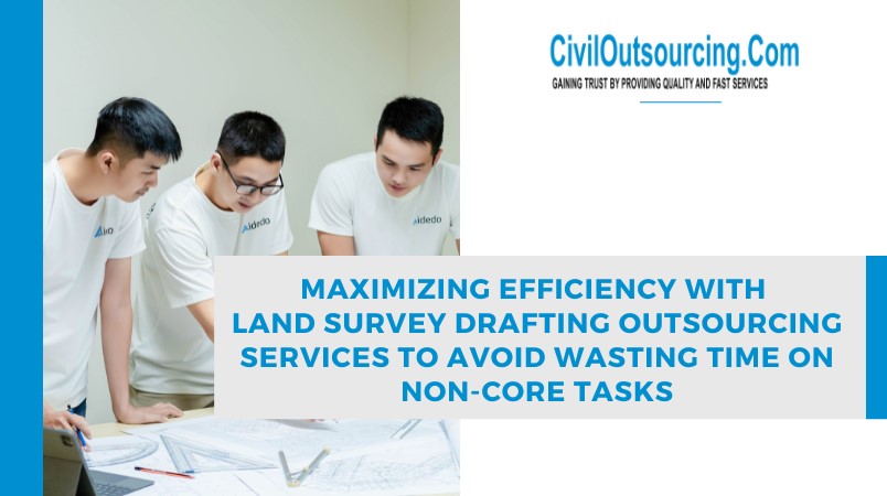 maximizing efficiency with land survey drafting outsourcing services to avoid wasting time on non core tasks