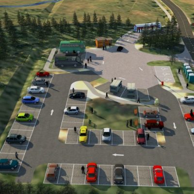 car park project in scotland